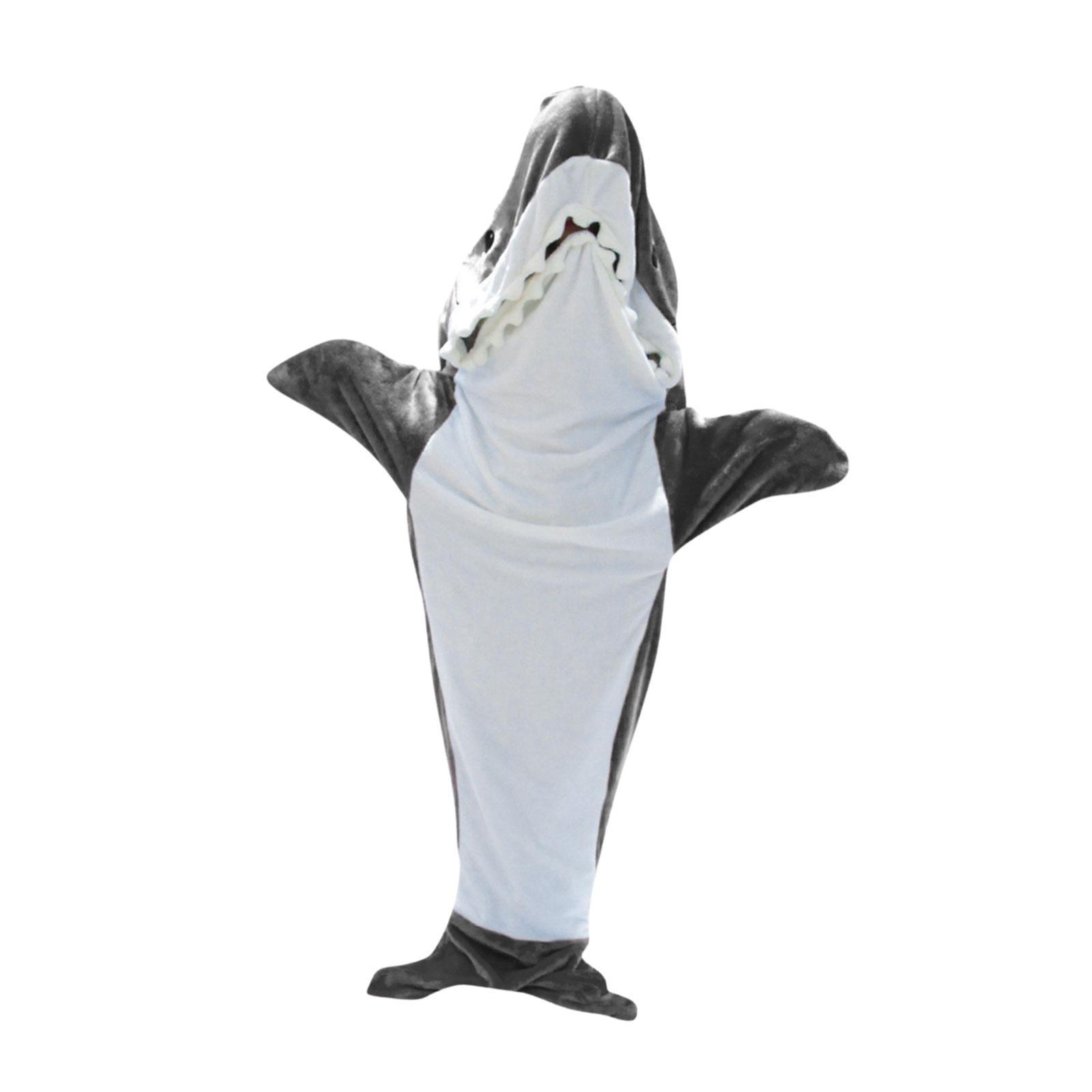 Wearable Blanket Hooded Cosplay Warm Sleepwear for Home Halloween