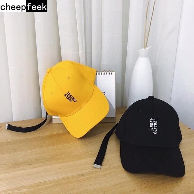 Nón kết thêu chữ under contrl