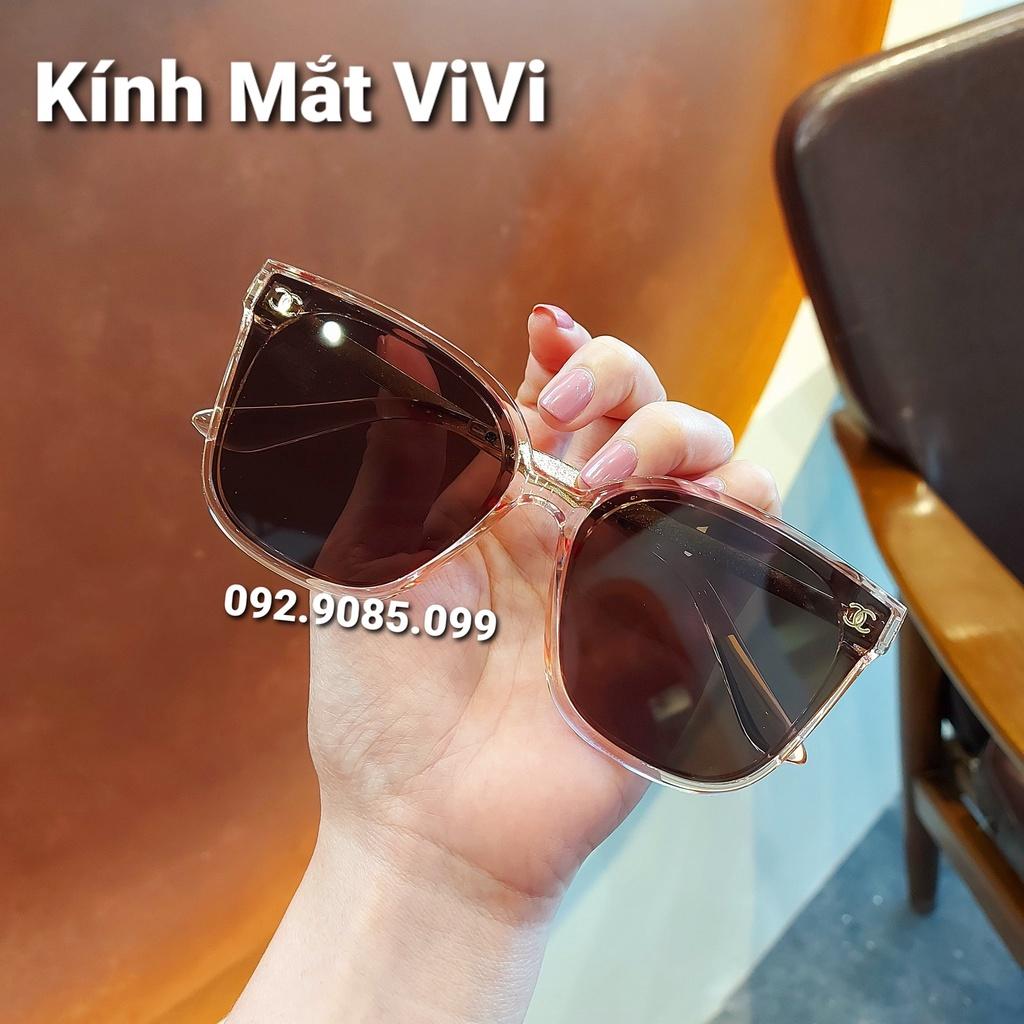 Kính mát thời trang nữ Vivieyewear thiết kế dáng vuông phong cách Hàn Quốc chống tia UV