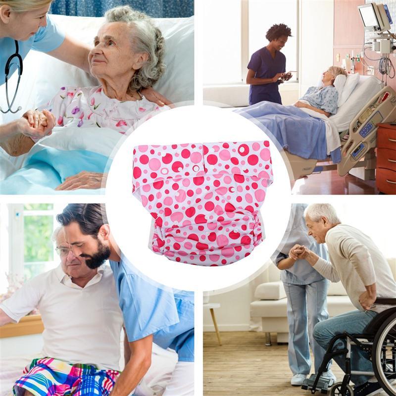 1 Máy Tính Cũ Người Chống Rò Rỉ Tã Tinh Tế Người Lớn Có Thể Tái Sử Dụng Vải Bỉm