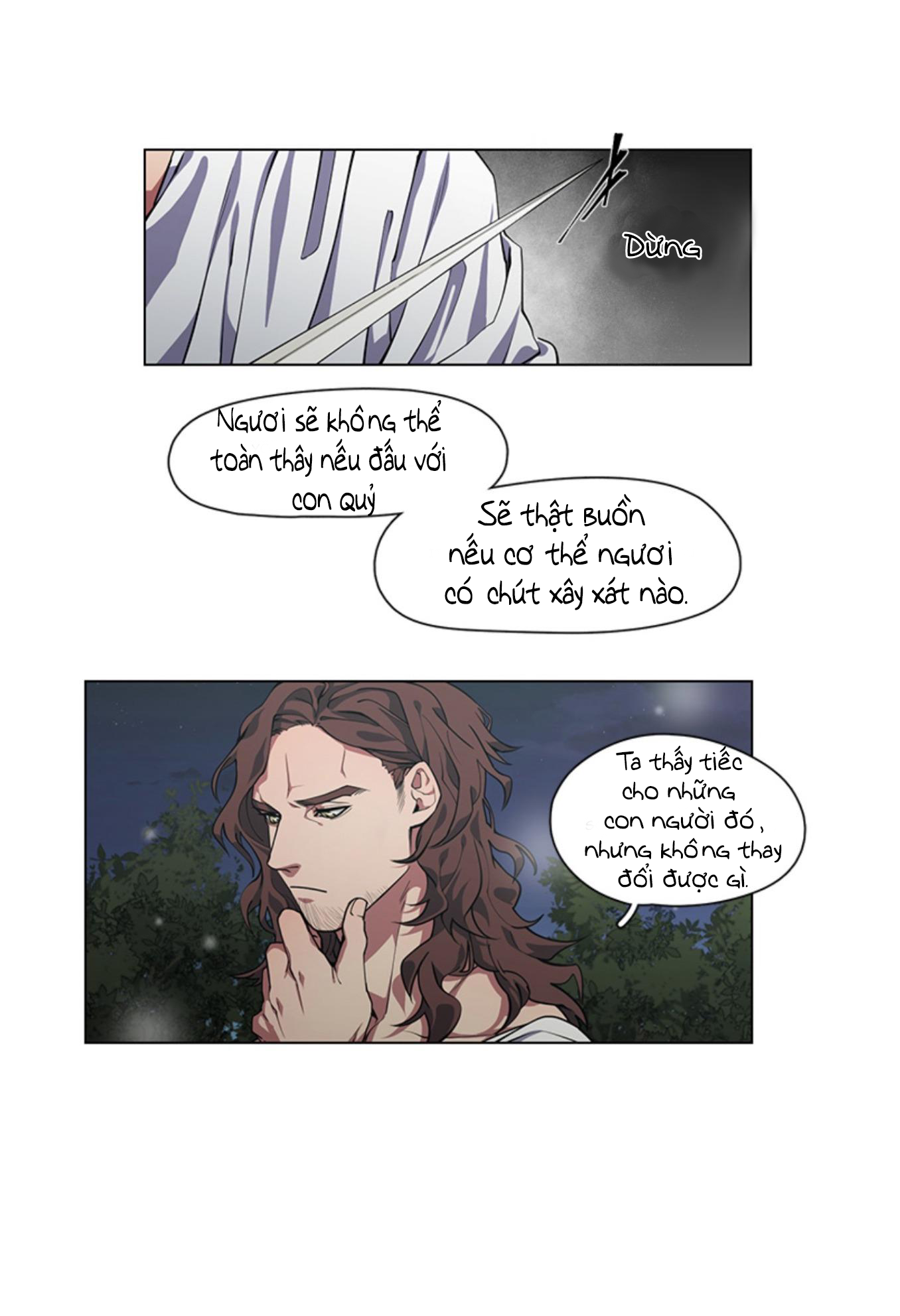 chiến binh và vị thần chapter 2 11