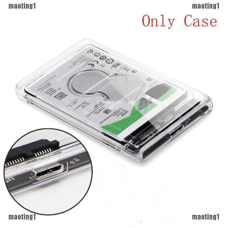 Khay Đựng Ổ Cứng Ngoài 2.5in SATA USB SSD Có Đèn led