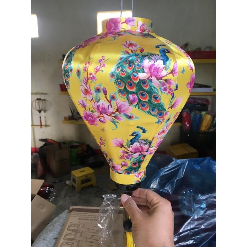 Đèn lồng vải phi 3d hội an