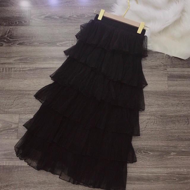 CHÂN VÁY VOAN 6 TẦNG SIÊU ĐẸP