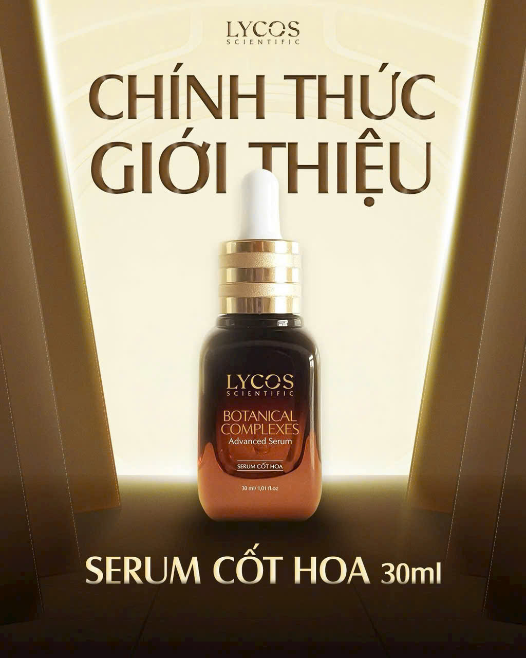 Tinh Chất Serum Cốt Hoa Lycos Serum Dưỡng Sáng Da 30 ml : dưỡng ẩm, sáng da, ngừa lão hóa, làm dịu da kích ứng