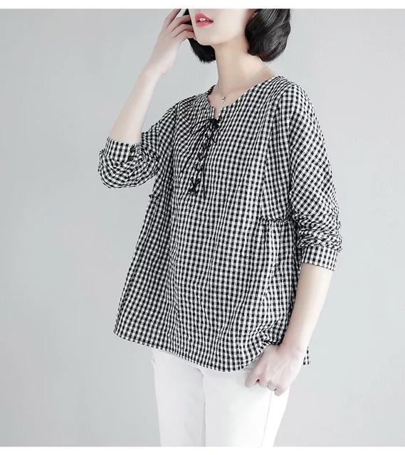 Áo kẻ big size Cao cấp