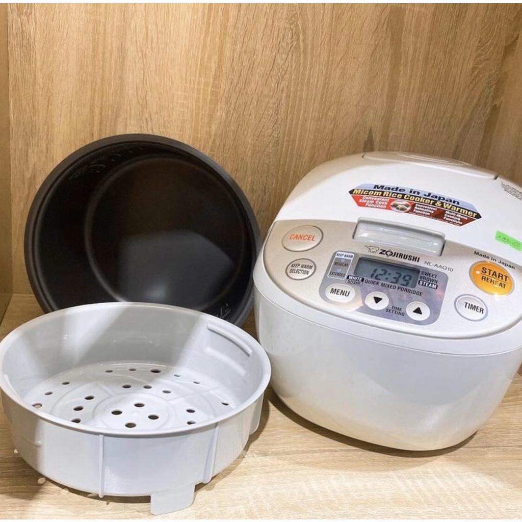 Nồi cơm điện tử Zojirushi NL-AAQ10-CA, dung tích 1L - 650W, sản xuất tại Nhật Bản, bảo hành 3 năm | HÀNG CHÍNH HÃNG