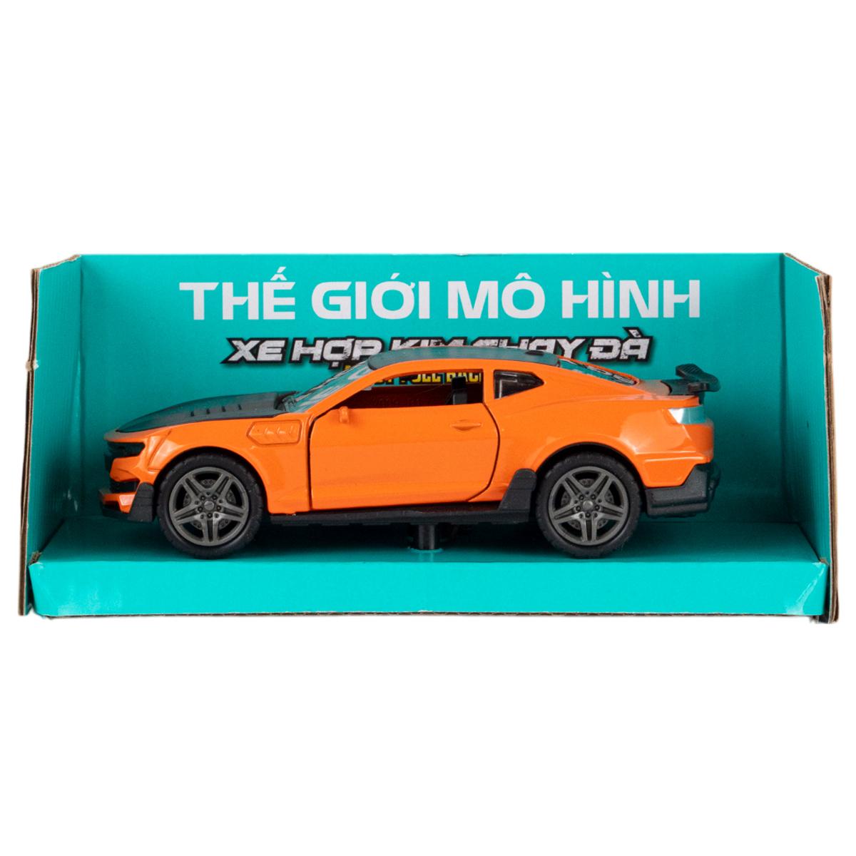 Đồ Chơi Mô Hình Xe CC Ba Cửa Chạy Trớn - Toys&amp;Joys 53235 - Màu Cam