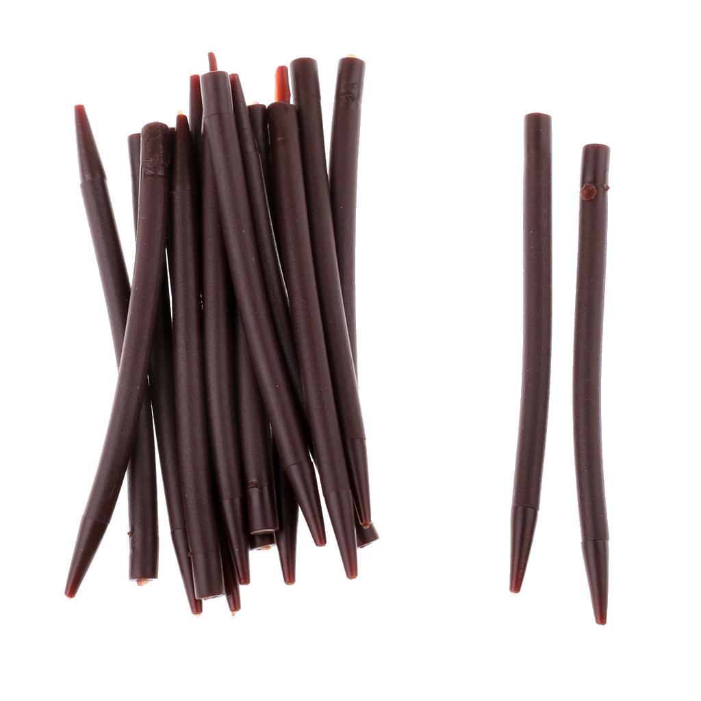 20Pcs Carp Fishing Anti Sleeves Connect Rig Sleeves Terminal Tackle