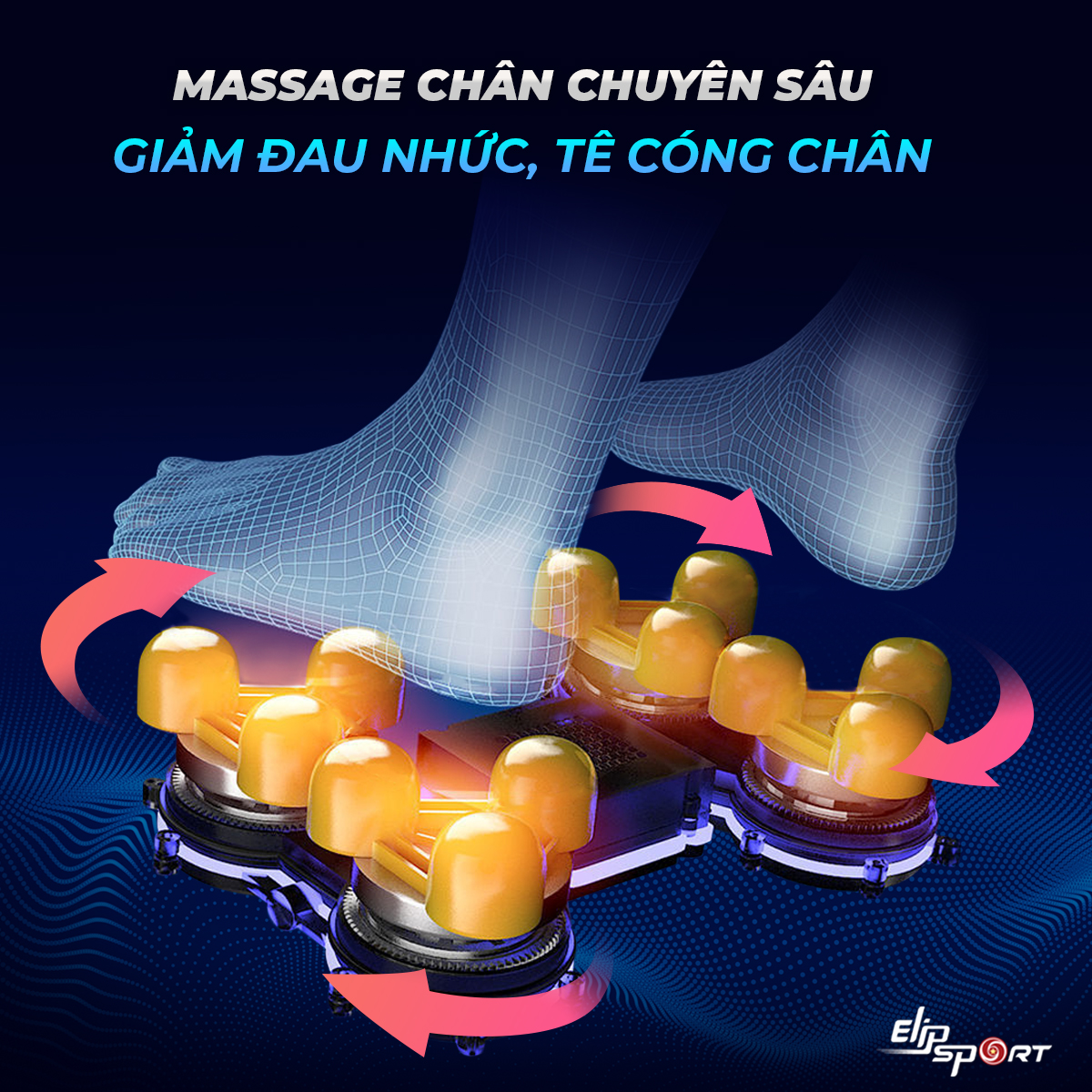 Ghế Massage Toàn Thân ELIP Elly