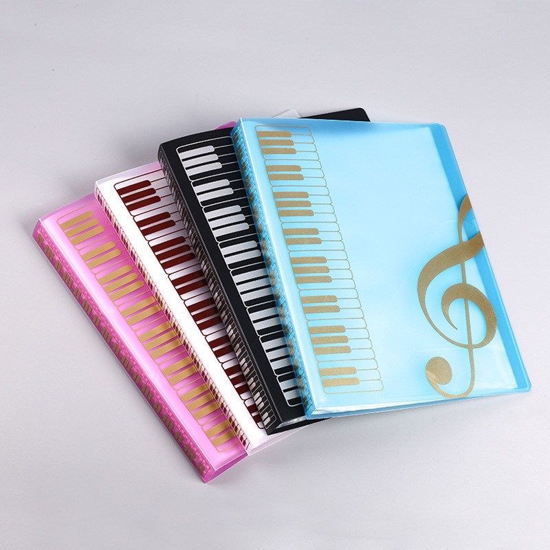 Bìa Lá Âm Nhạc A4 | Đựng Sheet Nhạc 40 Lá – Bìa Đựng Bài Tập Guitar