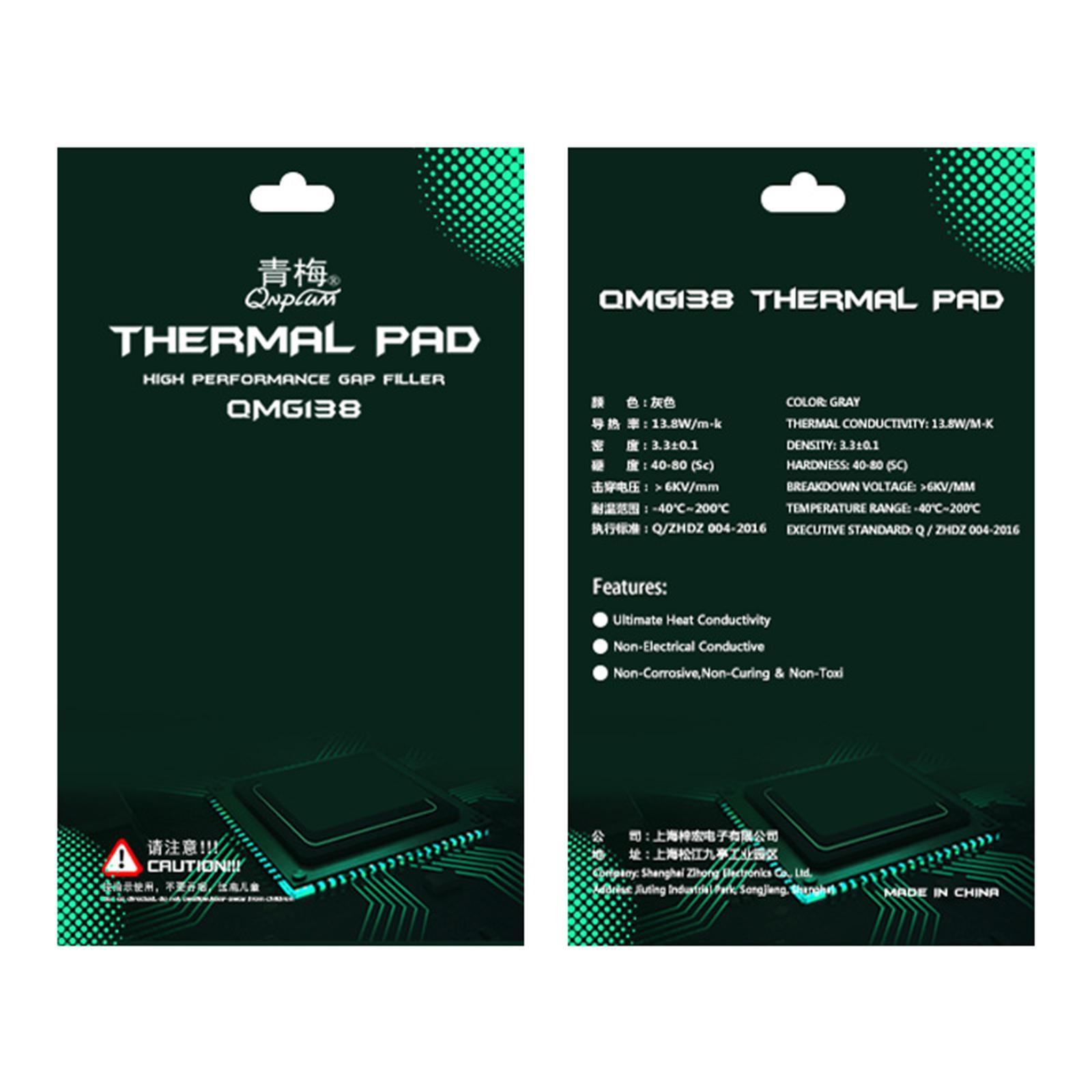 Silicone Thermal Pad 13.8 W/ for CPU Coolers LED