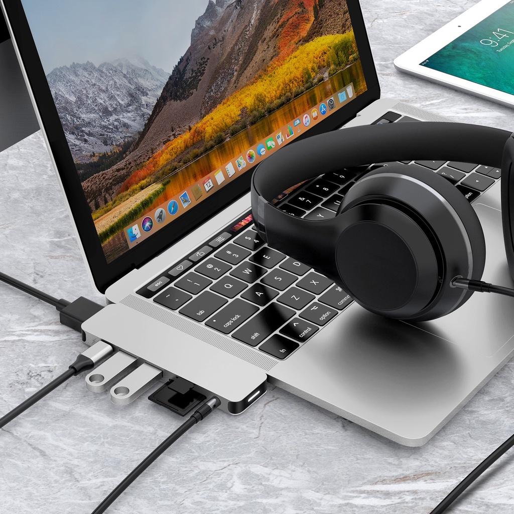 Cổng Chuyển HyperDrive SOLO 7-in-1 USB-C Hub For MacBook, PC &amp; Devices - GN21D - HÀNG CHÍNH HÃNG