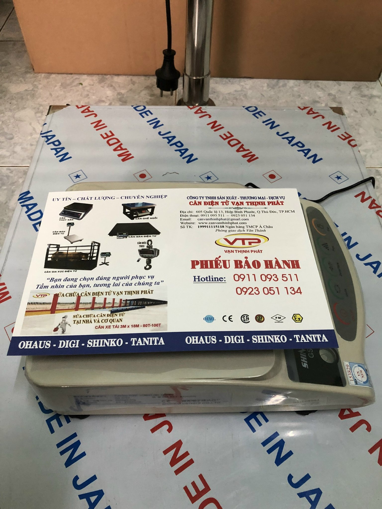 Cân Điện Tử GS SHIKO 2200 g 0.01 g
