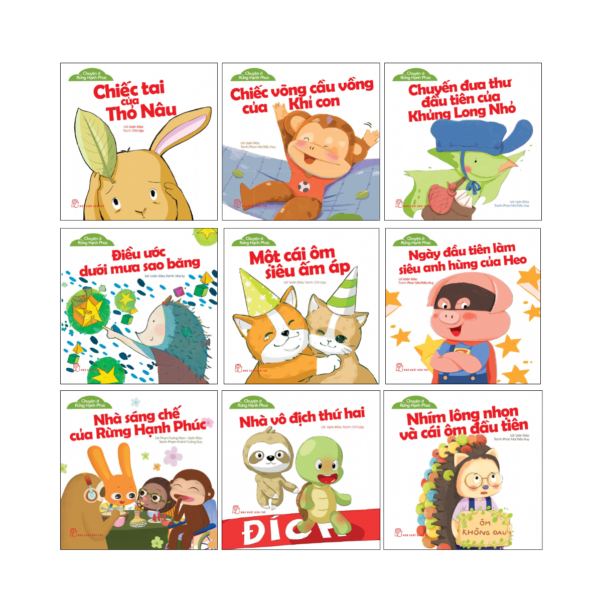 Bộ sách Chuyện ở Rừng Hạnh Phúc