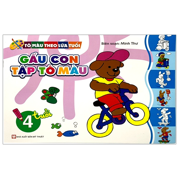 Tô Màu Theo Lứa Tuổi - Gấu Con Tập Tô Màu