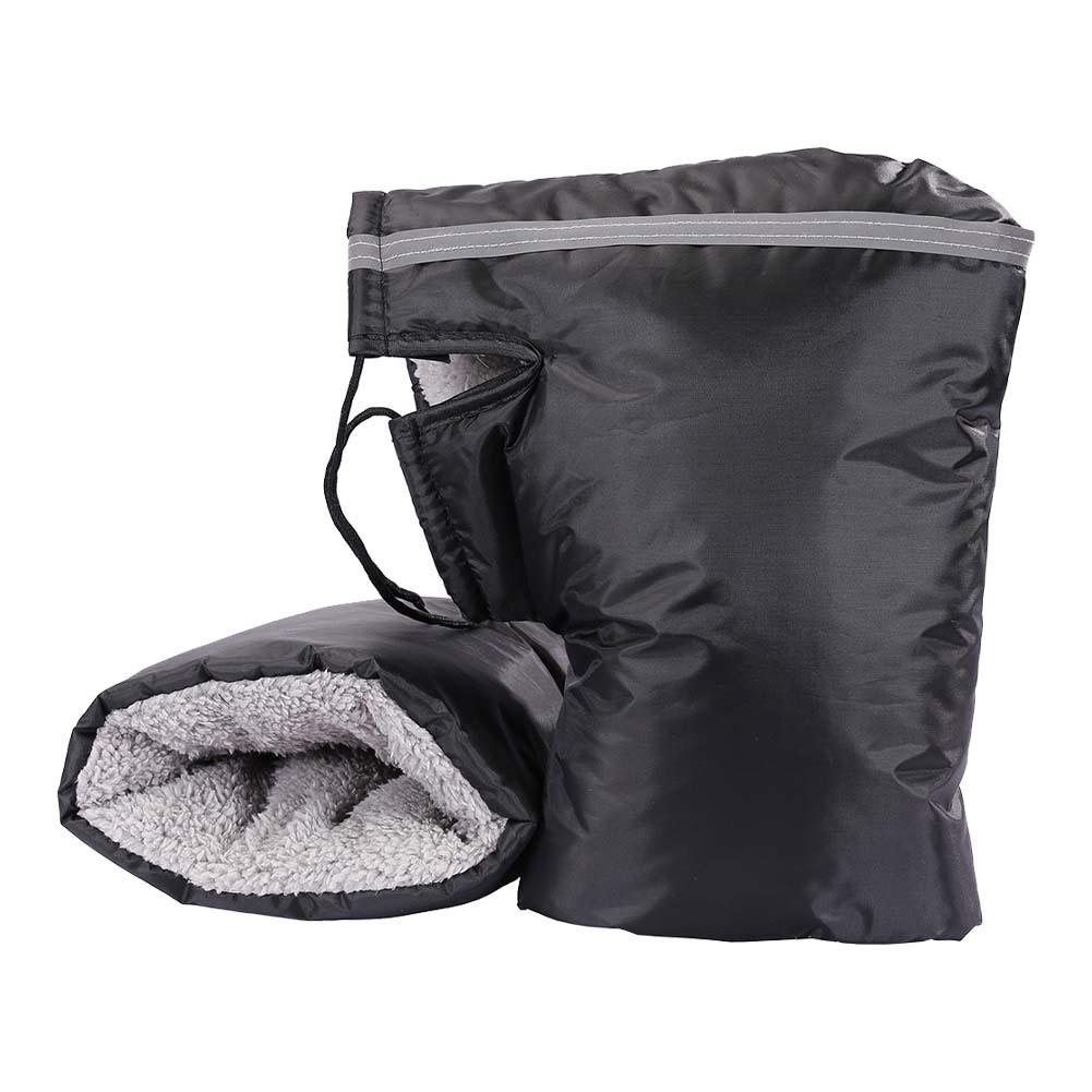 Găng Tay cotton Dày Dặn Chống Trượt Chống Nước Dùng Khi Đi Xe Máy