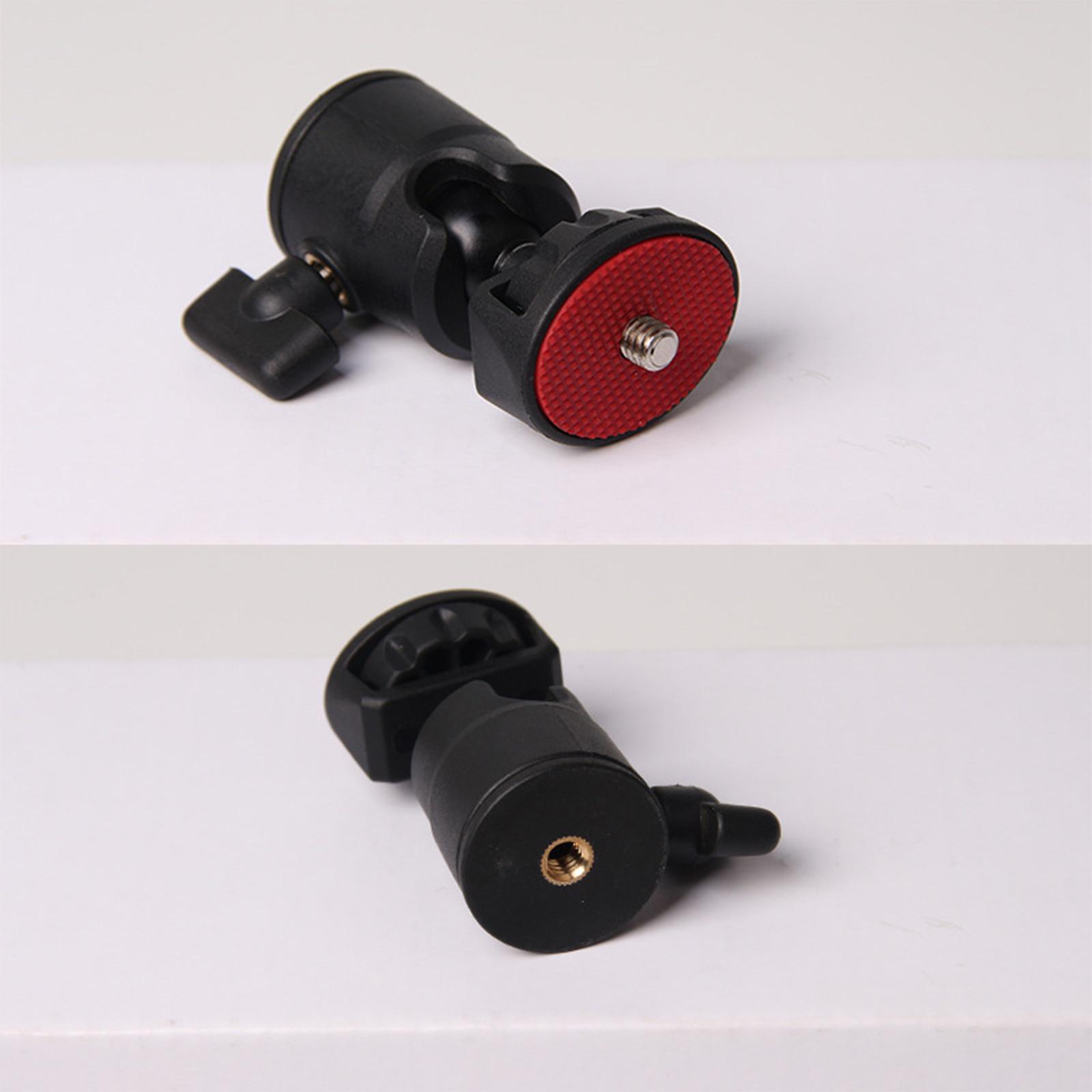 Tripod Mini Ball Head Adapter Mini Ball Head for Light Bracket Monopods DSLR