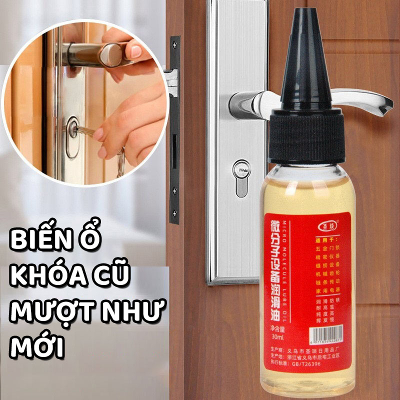 Dầu nhớt tra xích dododios dành cho xe máy xe đạp - Dầu Máy Làm Trơn Ổ Khóa, Máy Móc, Quạt Điện - Công Thức Không Mùi - Hàng chính hãng