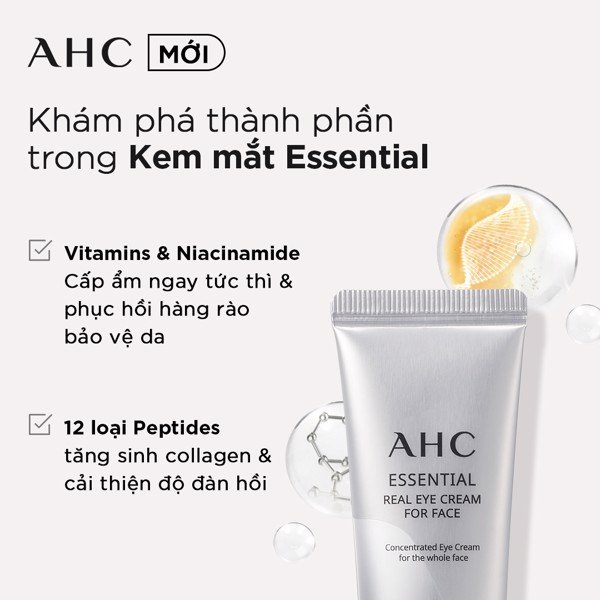 Kem Mắt Ngăn Ngừa Lão Hóa Với Phức Hợp Vitamin &amp;amp; Peptide