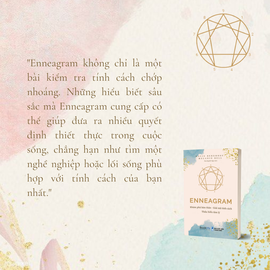 Enneagram Khám phá bản thân - Giải mã tính cách - Thấu hiểu tâm lý - Kacie Berghoef &amp;amp; Melanie Bell