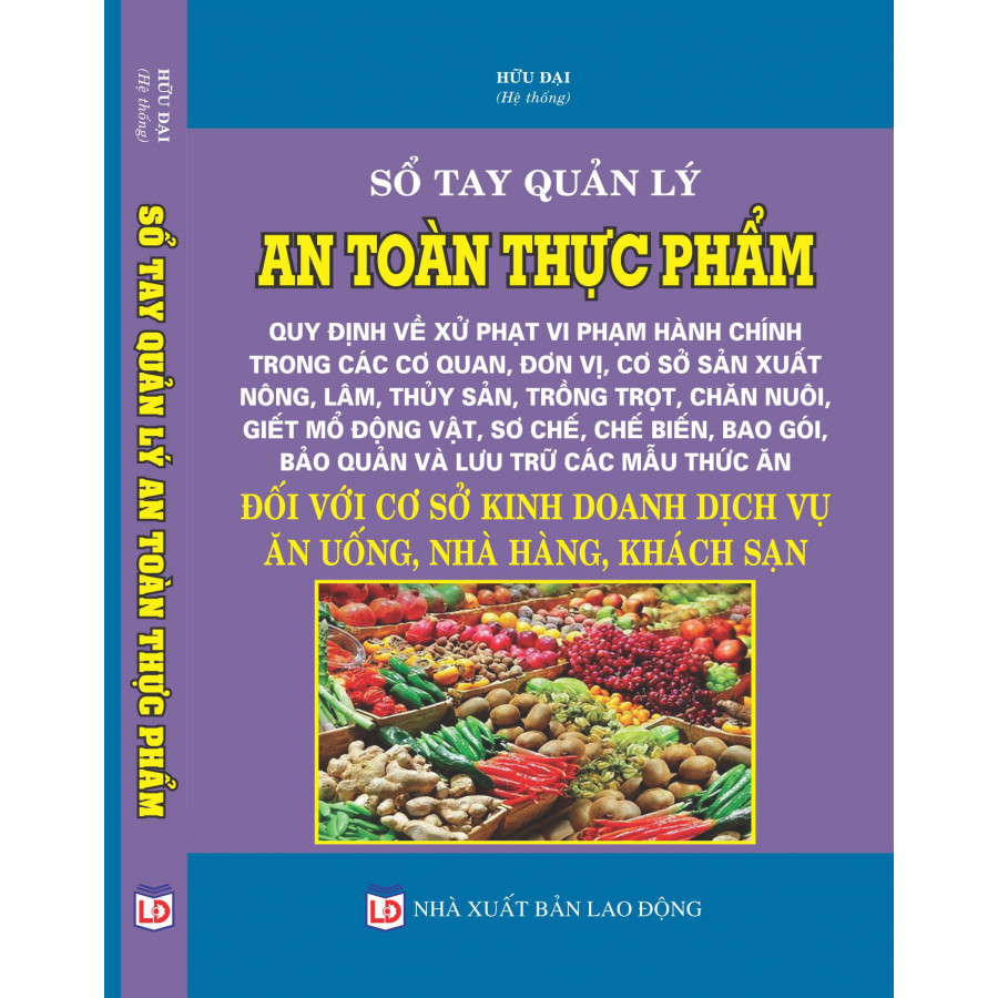 Sổ tay quản lý an toàn thực phẩm