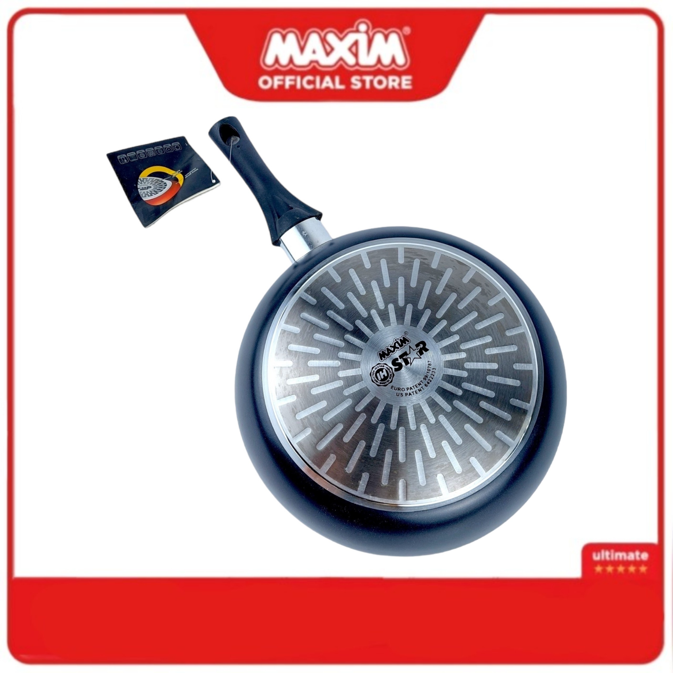 Chảo Chống Dính Nhập Khẩu Cao Cấp - Maxim Teflon IH