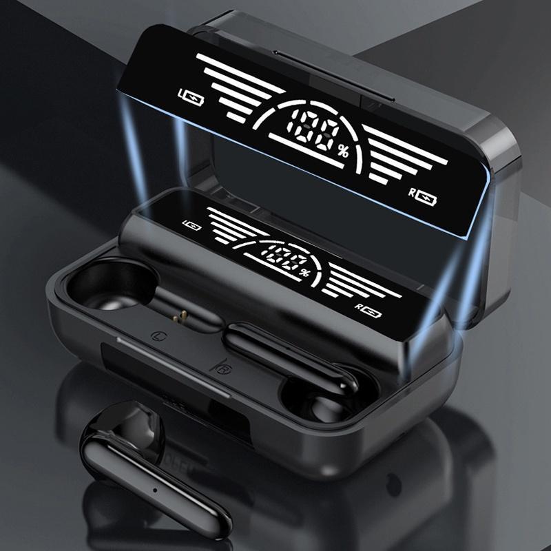 Tai nghe không dây M90 Pro TWS 2000mAh LED 9D Chống Thấm Nước