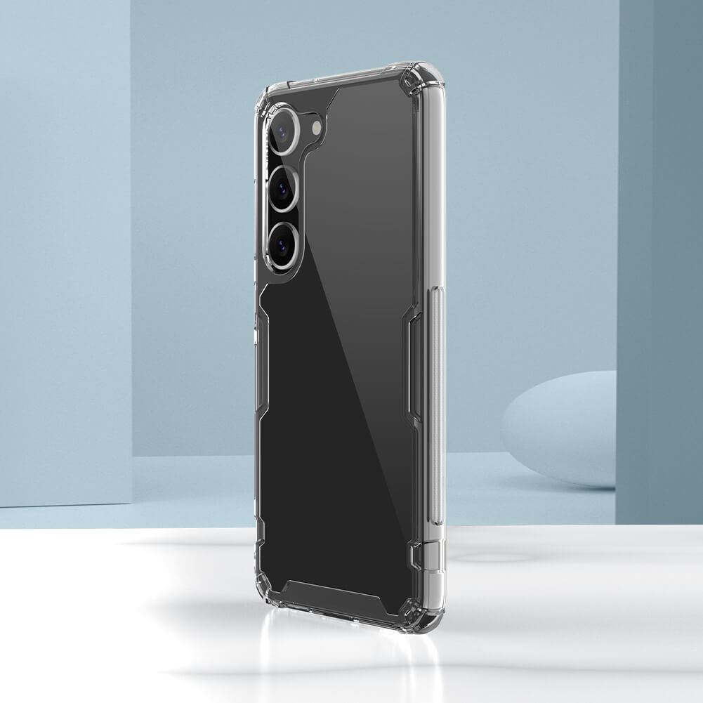 Ốp lưng TPU chống sốc cho Samsung Galaxy S23 / S23 Plus / S23 Ultra hiệu Nillkin Nature TPU Pro Case - hàng nhập khẩu