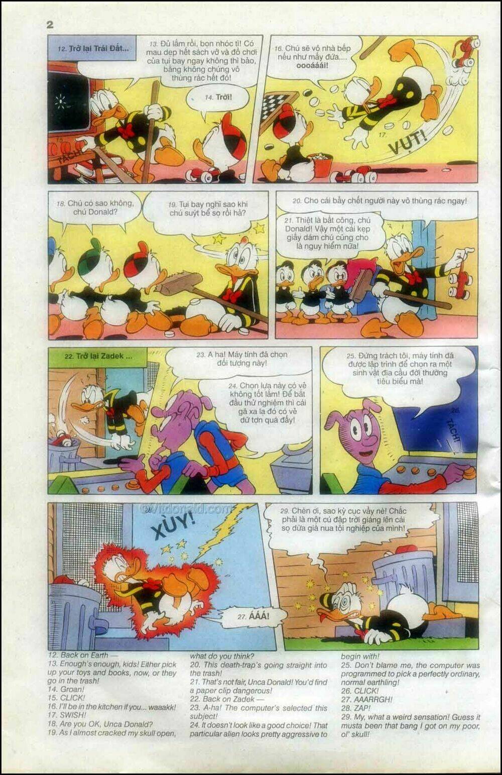 donald và bạn hữu chapter 74 6