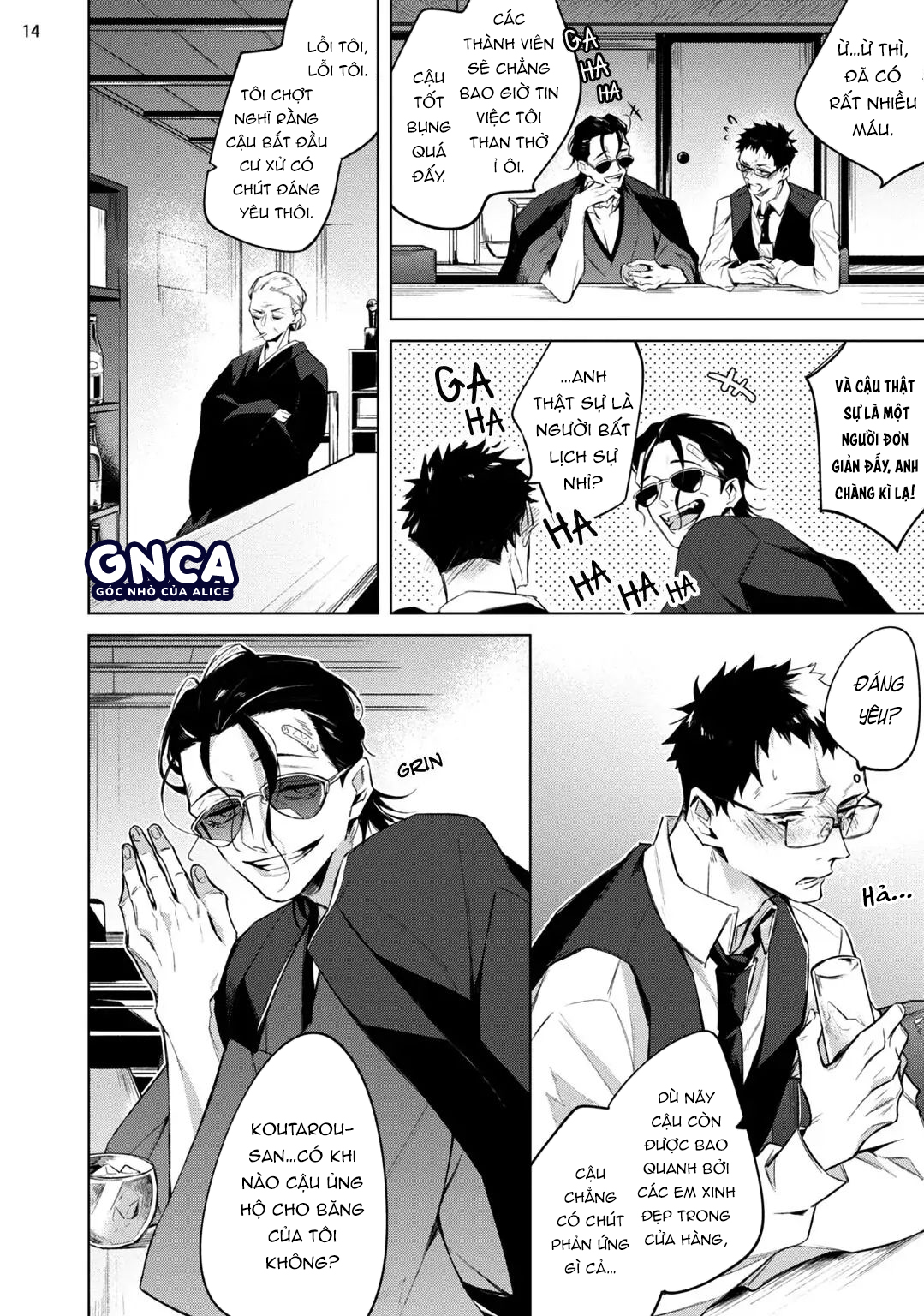 tên giang hồ tôi cứu để mắt tới tôi?! chapter 1 14