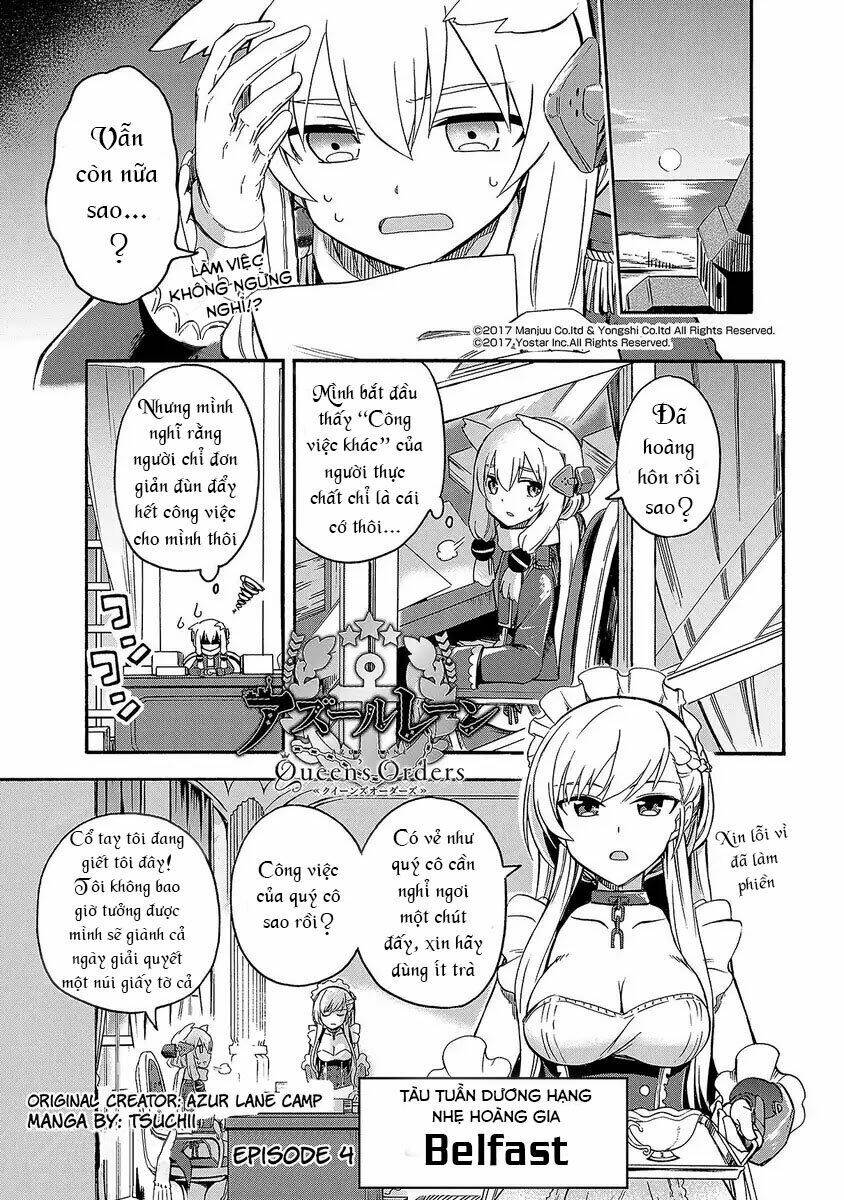 Azur Lane: Queen's Orders Chapter 4 - Trang 0