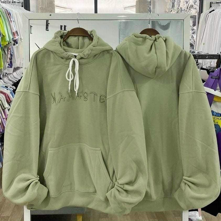 Áo hoodie Nam nữ nỉ bông mềm mịn logo thêu kiểu cánh dơi tay phồng from rộng bao đẹp tpp454 mới