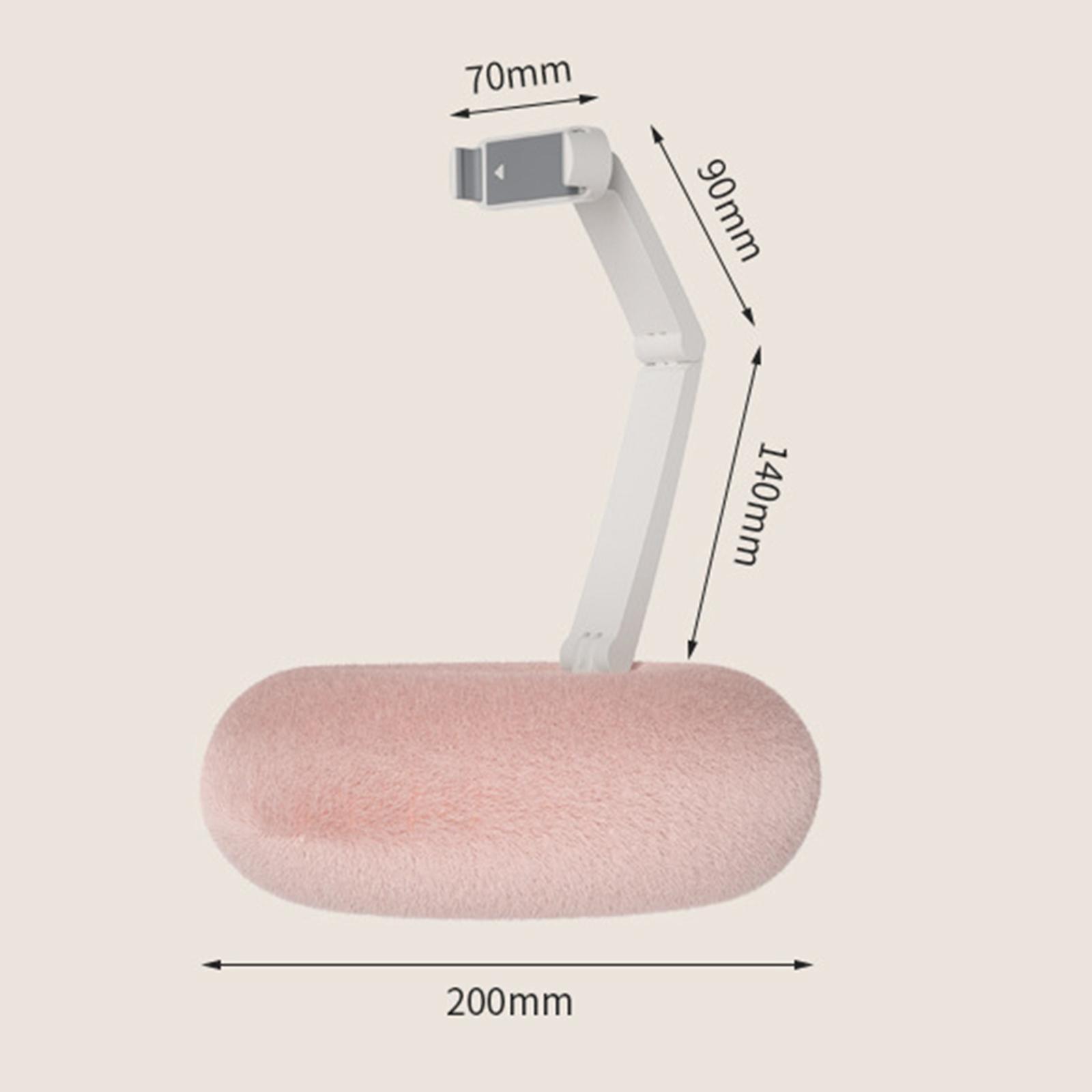 Mobile Phone Holder Cushion Stand Clip Clamp for NightStand Office Decor