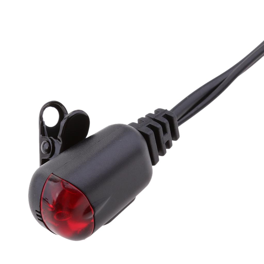 LED Ear-Hook Earpiece Earphone Microphone For Walkie Talkie Two Way Radio