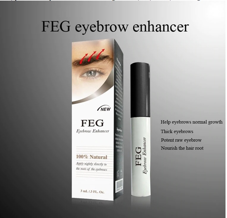 Serum Dưỡng Dày &amp; Dài Lông Mày - Tăng Cường Sức Khỏe Lông Mày FEG Eyebrow Enhancer - 3ml