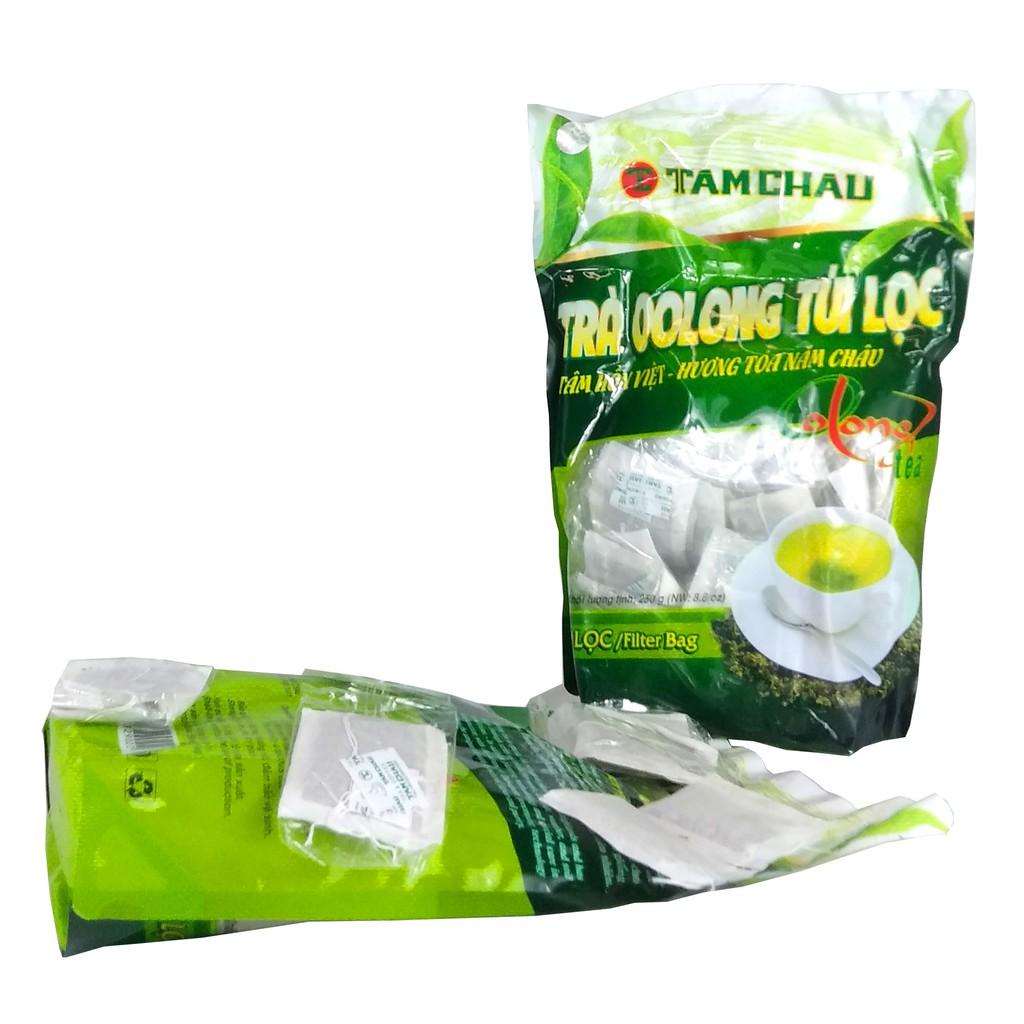 [TÂM CHÂU] Trà Oolong Túi Lọc Cao Cấp 250Gr