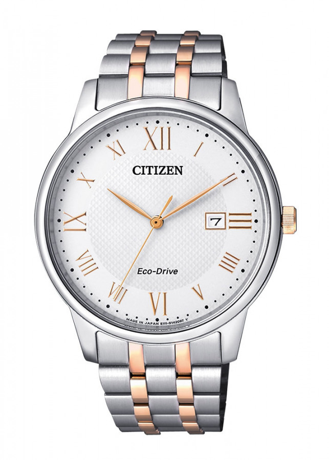 Đồng Hồ Citizen BM6974-51A Nam Dây Kim Loại Eco-Drive 40mm