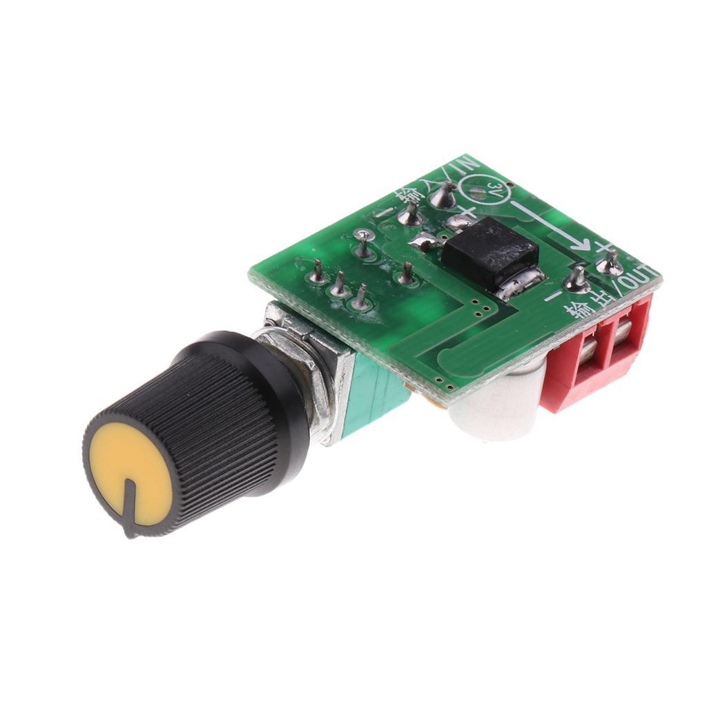 5PCS DC Motor PWM Speed Controller 3V-35V 90w Speed Control Switch LED Dimmer Modules PWM Frequency 10