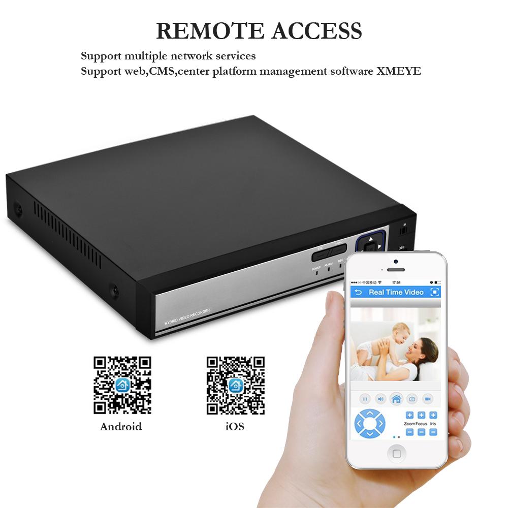 Gadinan 8CH 4K 8MP H.265 NVR Ultra FHD Hệ thống giám sát video qua mạng POE 8MP Camera an ninh IP chịu thời tiết Bộ camera quan sát Tích hợp ổ cứng: 4T