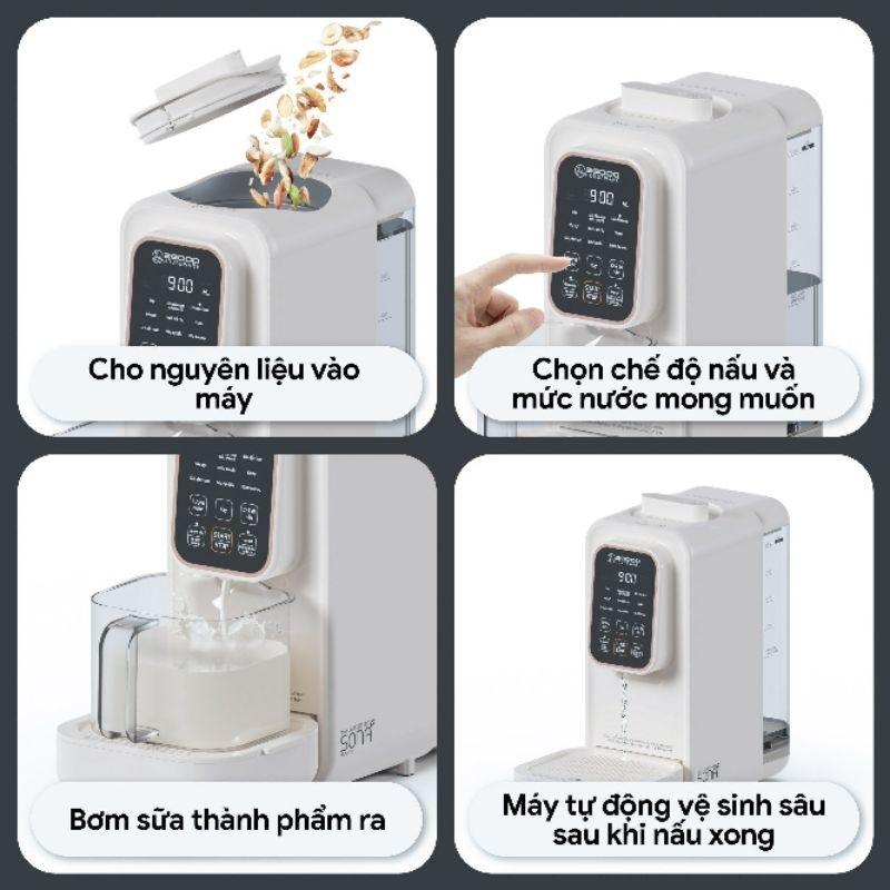 Máy làm sữa hạt 2GOOD Sona i8 tự động vệ sinh - Hàng chính hãng