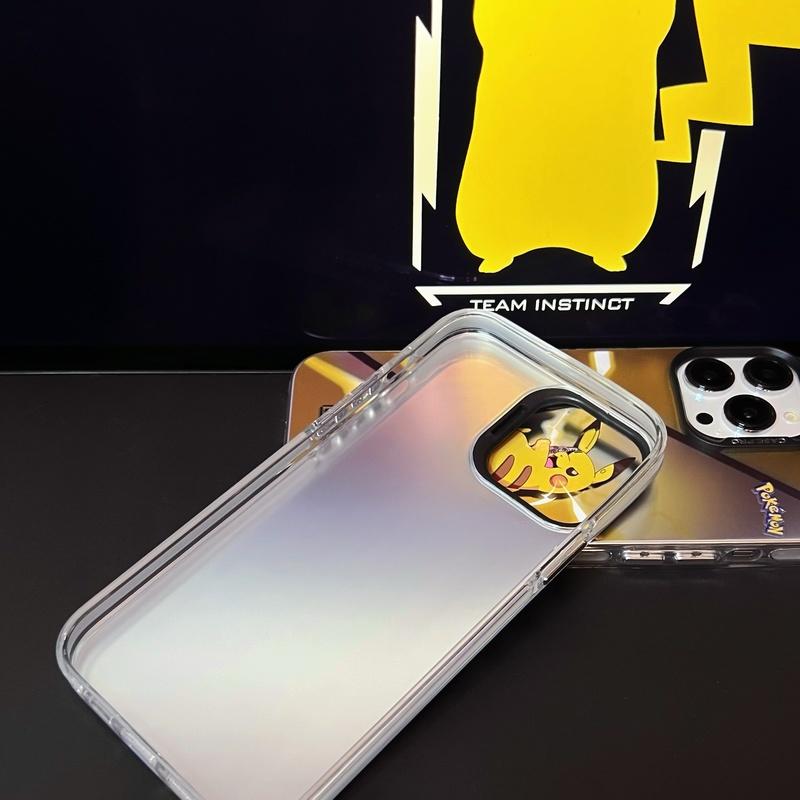 Ốp Điện Thoại In Hình Pikachu Dễ Thương Cho iphone 14 Pro Max i14 13 Pro Max i13 13pro i11 12Pro 12 Pro Max