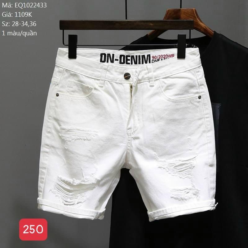 Quần Short Jean Nam Chất Bò Co Giãn️️Quần Đùi Nam thời trang cao cấp (kèm hình thật) Tô Tồ Shop - QSJNM250
