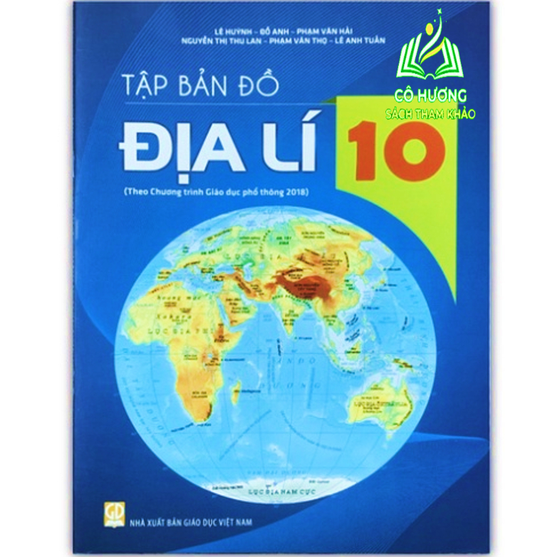 Sách - Tập bản đồ Địa Lí lớp 10