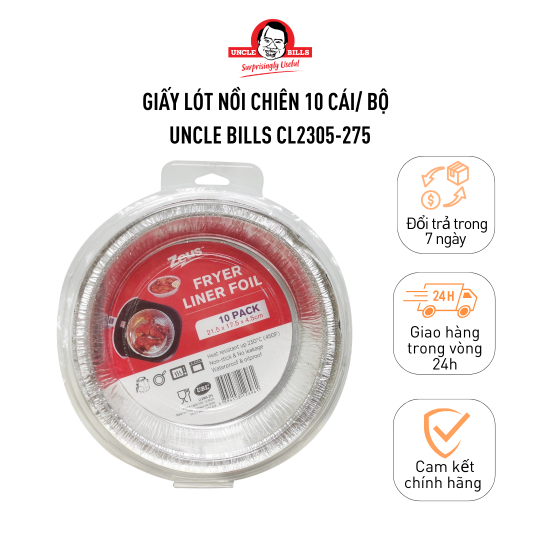 Giấy lót nồi chiên Uncle Bills CL2305-275 - 10 cái