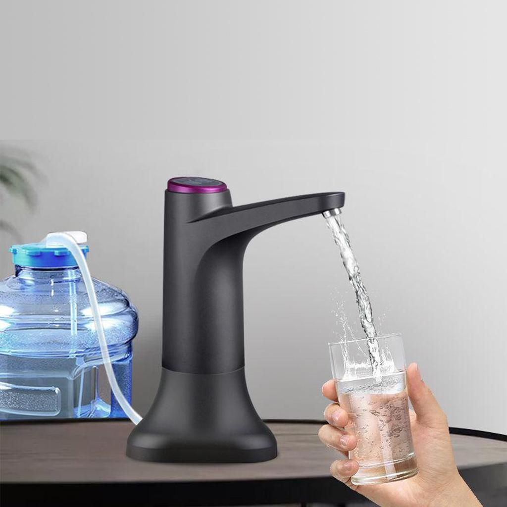 2-3pack Electric Automatic Water Pump Dispenser USB Charging Wireless Home Gray