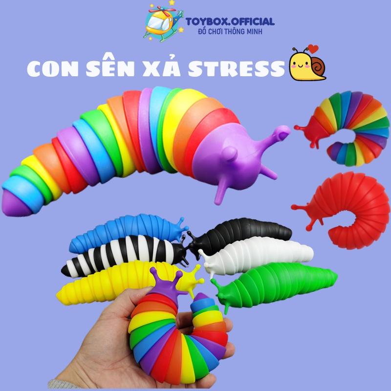 Đồ Chơi Con Sên Xả Stress, Đồ Chơi Popit Giảm Stress