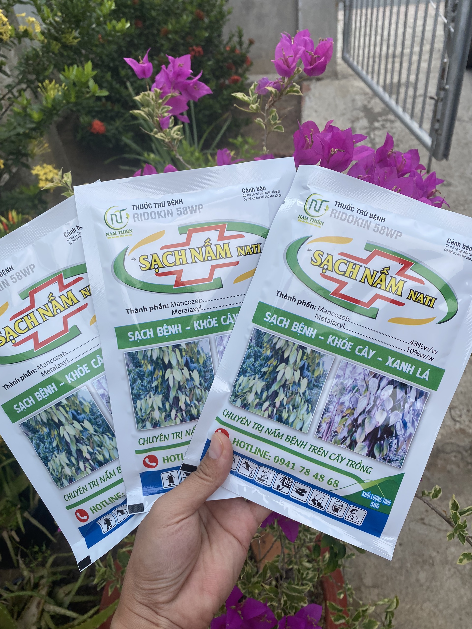Sạch nấm NATI gói 50gr