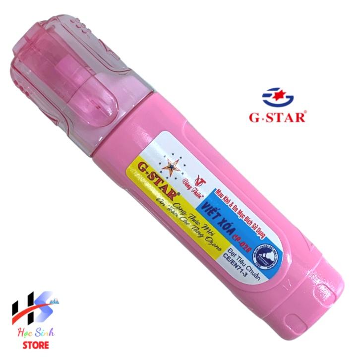 Bút xóa nước CP 028 hiệu Gstar dung tích 12ml ngòi kim loại 0.02mmXB ( Giao màu ngẫu nhiên )