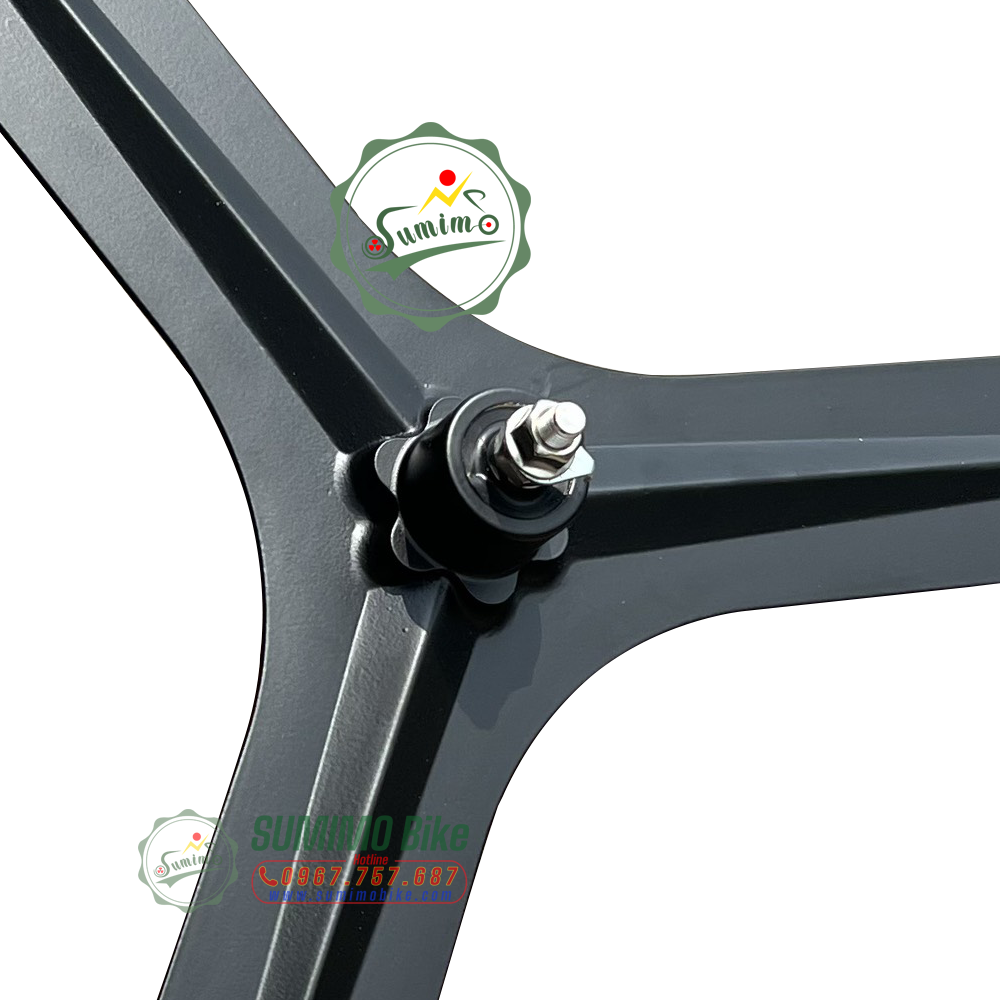 Bánh 3 đao 700c có gân cho xe đạp Fixed Gear